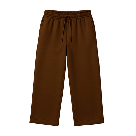 Light-Weight Cotton Brown sweat Pant
